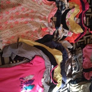 Lots of girls clothing